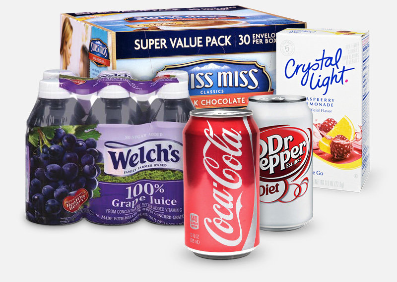 Water enhancers, sodas, juices, energy drinks and more office refreshments from Hinckley Springs, available for delivery in Midwestern U.S.
