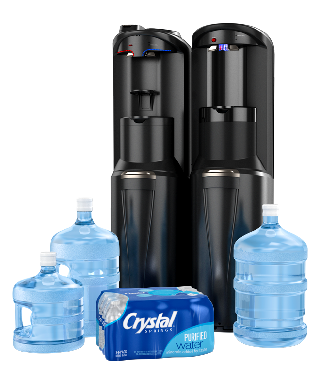 Bottled water products and equipment available in NE, KS, MO, IA, IL, IN and WI